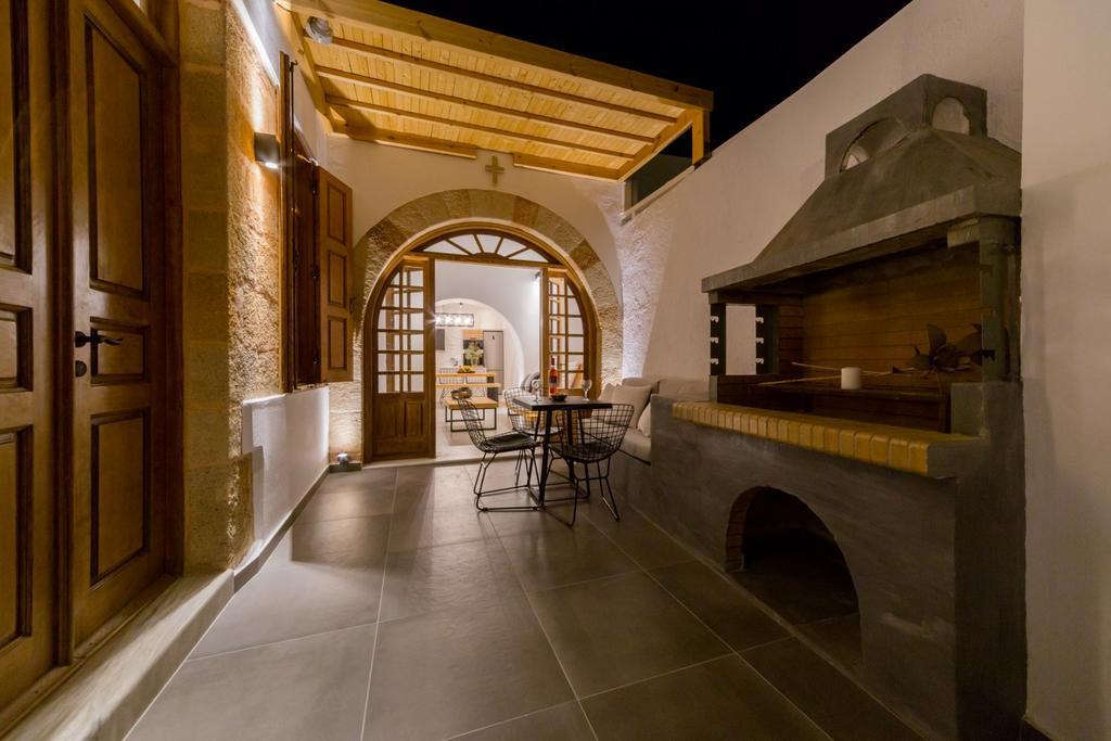Villa Myrto Líndos Buitenkant foto