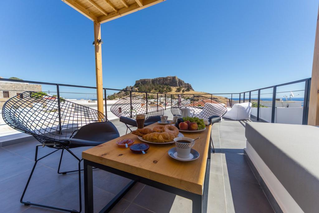 Villa Myrto Líndos Buitenkant foto