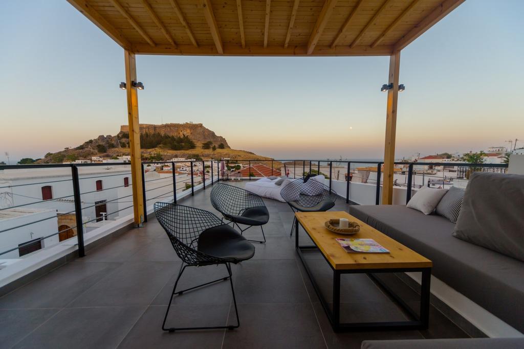Villa Myrto Líndos Buitenkant foto