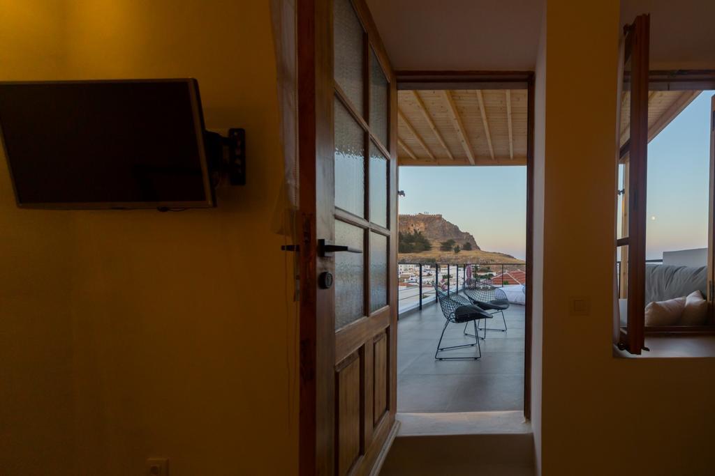 Villa Myrto Líndos Buitenkant foto